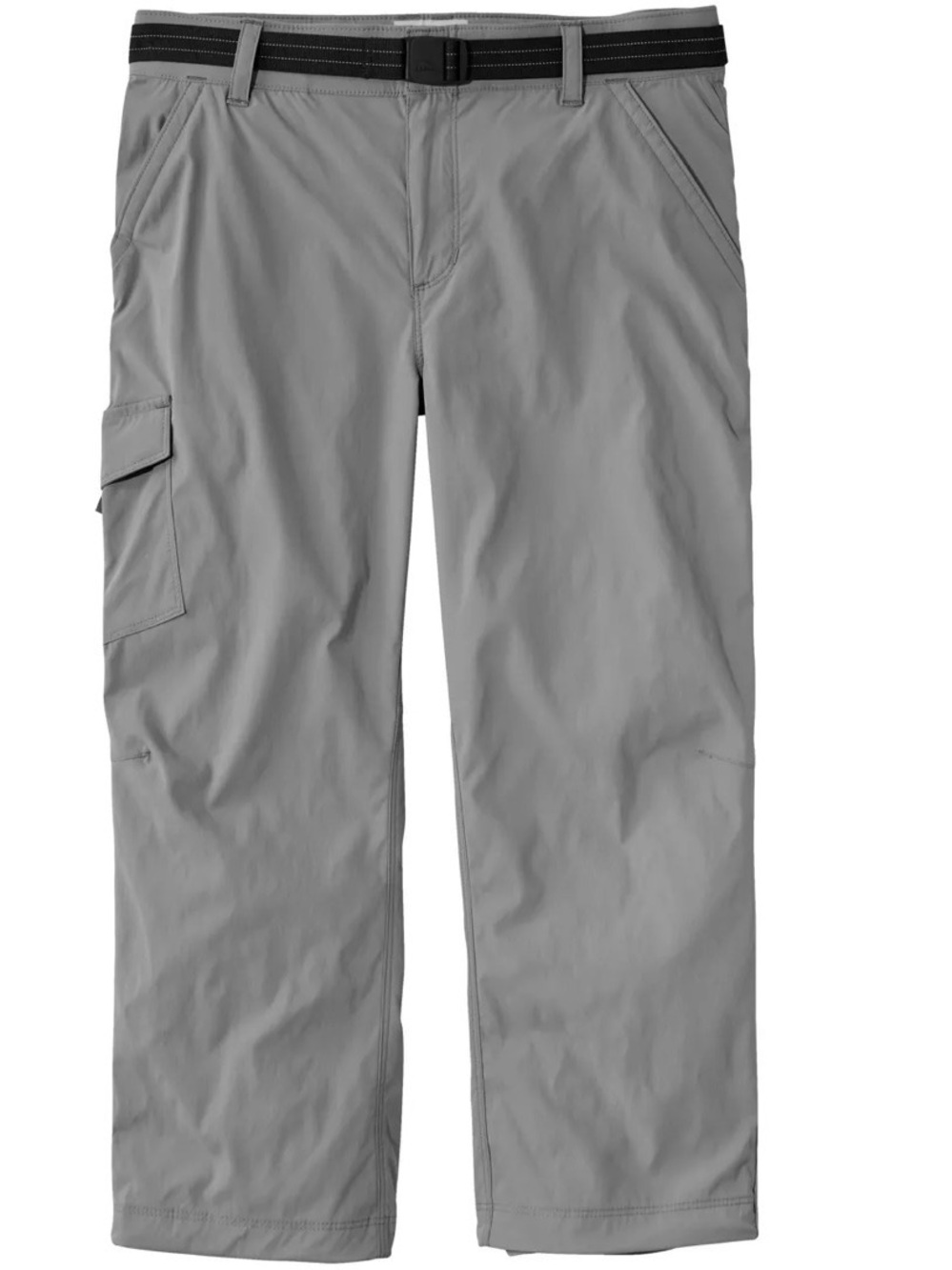 L.L. Bean Women’s Large Tropicwear Hiking Capri Pants Grey Lightweight New - Picture 2 of 11